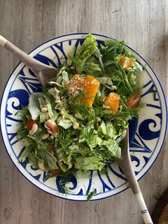 A picture of Fennel citrus salad.