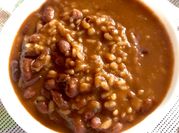 Una foto de potaje de arroz