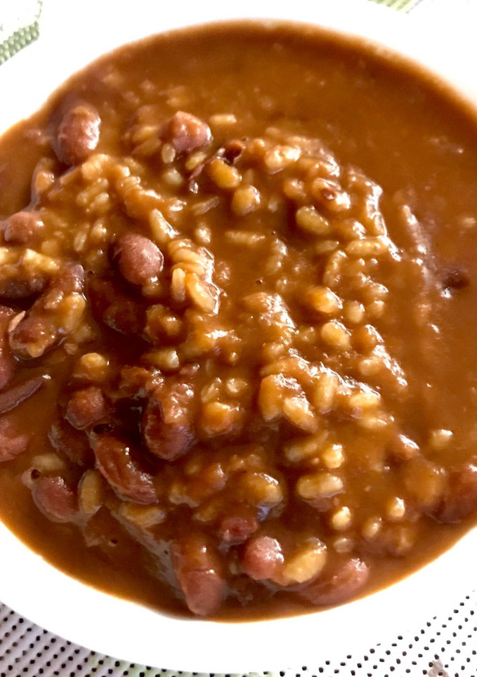 Una foto de Potaje de Judías Rojas con Arroz