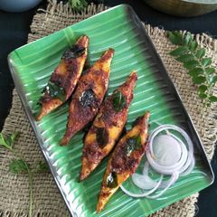 A picture of Meen Varuthathu (Kerala Style Fish Fry).
