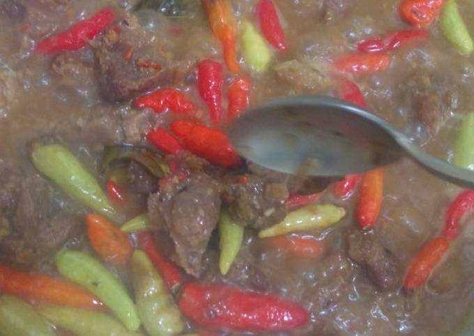 Sapi masak cabe