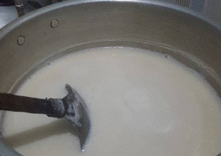 Cara Gampang Membuat Susu kedelai, Lezat Sekali