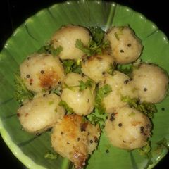 A picture of Leftover Rice Goli.