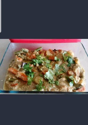 A picture of Mixed Vegetable Kurma.