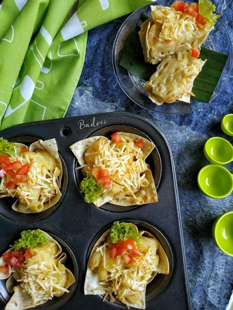 Easy Ways Make Recipes Mac &amp; Cheese with wonton cup the So Delicious Tasty.