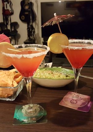 Una foto de Tequila Sunrise dulce