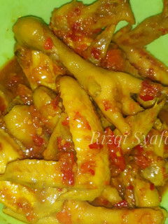 Foto resep Ceker Sayap Mercon