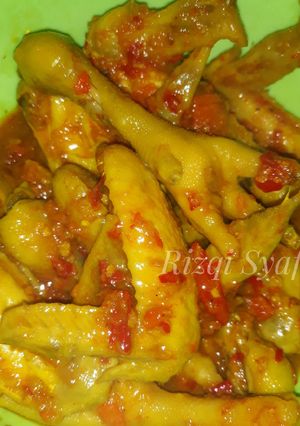Foto resep Ceker Sayap Mercon