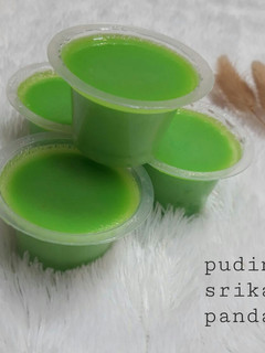 Foto resep 14.Puding srikaya pandan