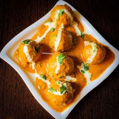 A picture of Restaurant style malai kofta.