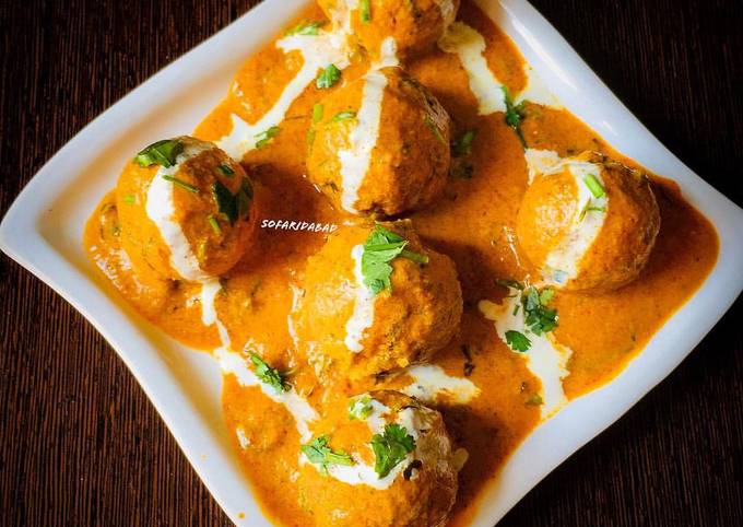 Restaurant style malai kofta