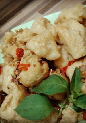 Foto resep Tahu cabe garam... 🍃
