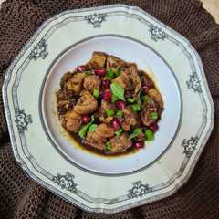دجاج بصوص الرمان-レシピのメイン写真