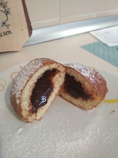 Csokis fánk recept fotója