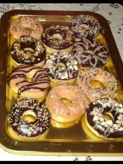 Una foto de Donuts caseros fáciles y sin amasadora