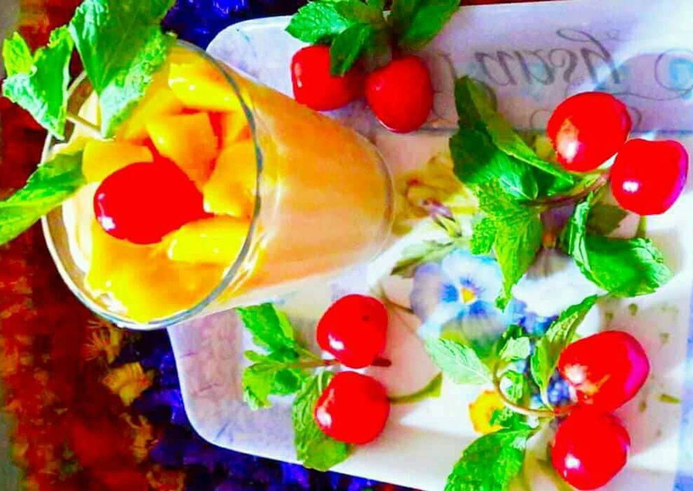 Mango mousse