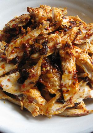 A picture of Crispy Chilli Oil Chicken.