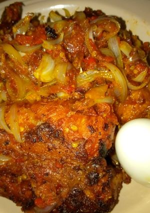 Peppered chicken ainihin hoton girkin