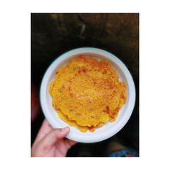 A picture of Veg omelette or Besan cheela.