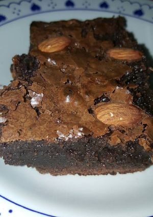 Una foto de Brownie de frutos secos