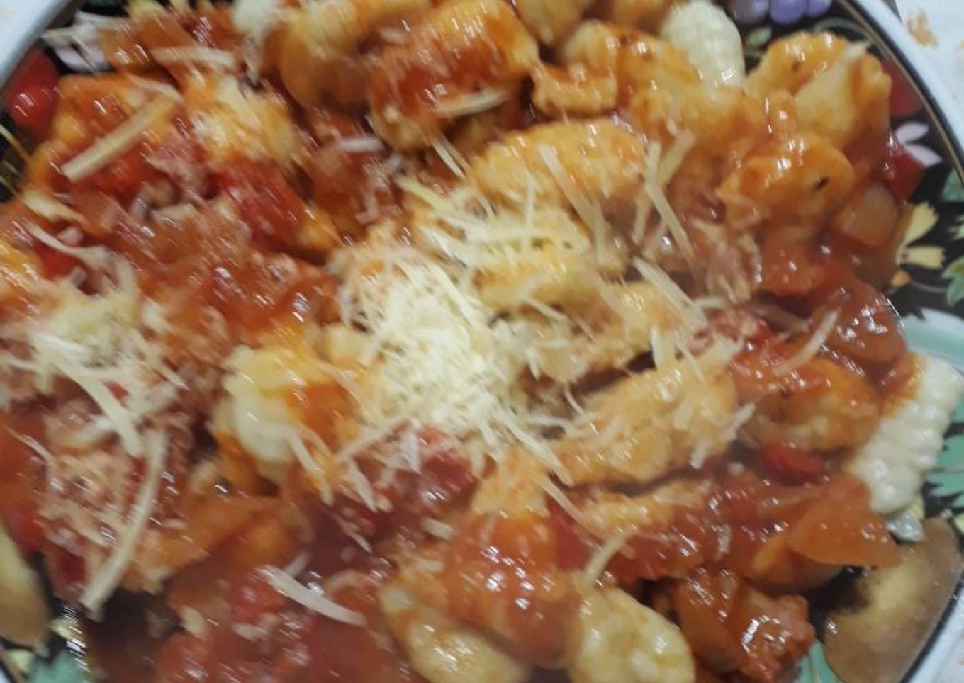 Ñoquis mixtos (de papa y batata)