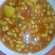 Alubias con tomate (vegano)