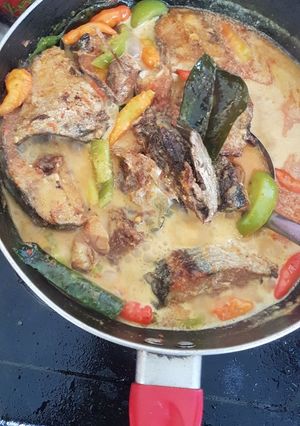 Foto resep Mangut pedas ikan patin