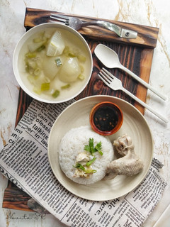 Foto resep Nasi Ayam Hainan Rice cooker