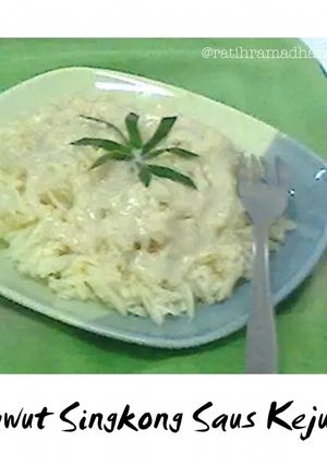 Foto resep Sawut Singkong Saus Keju