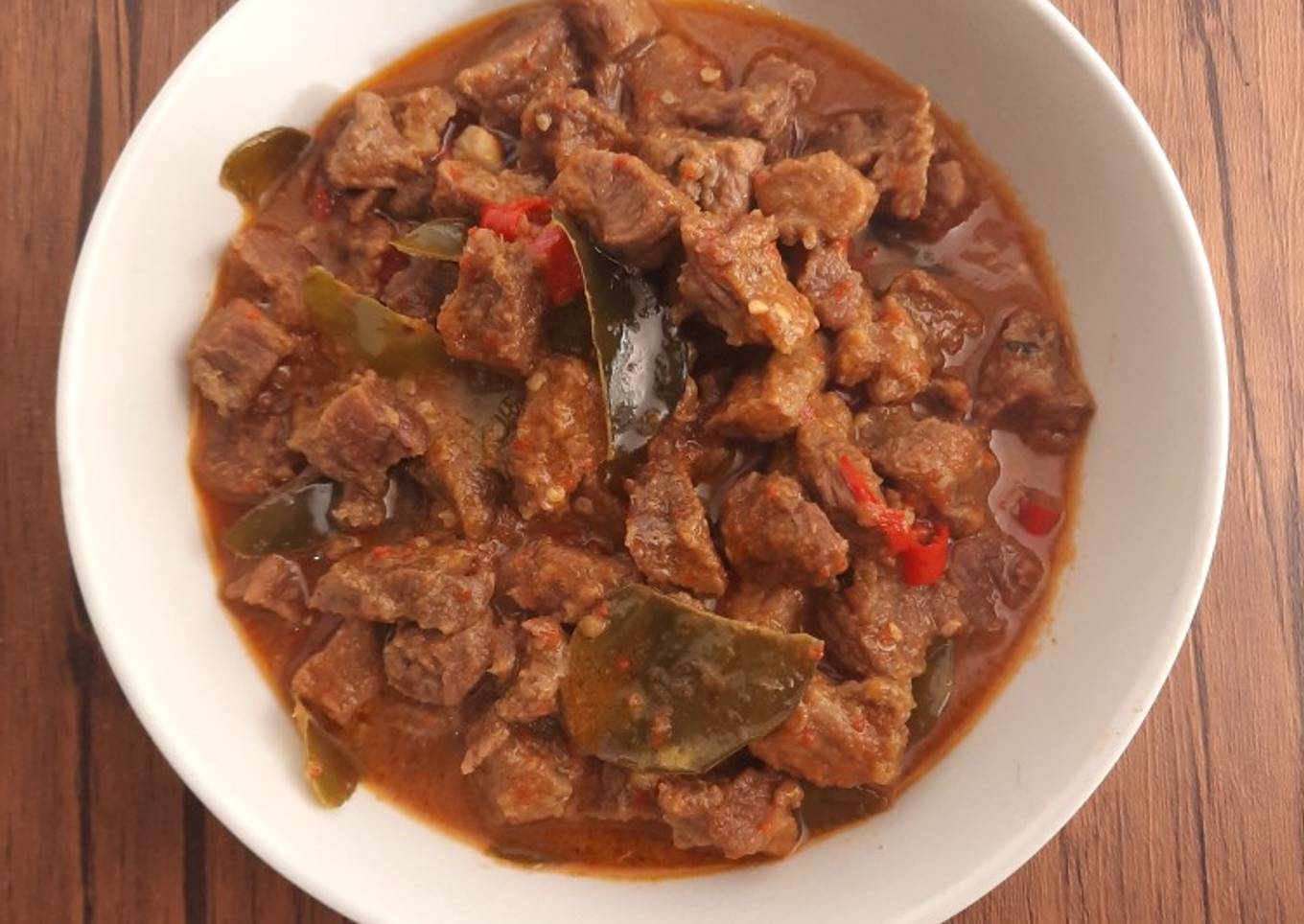 Tumis Daging Pedas Gurih