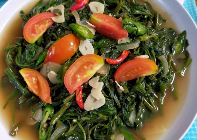 Tutorial Masakan Resep Ca Kangkung Terasi