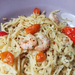 รูปของ Spaghetti aglio e olio