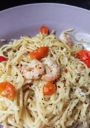 Foto resep Spaghetti aglio e olio