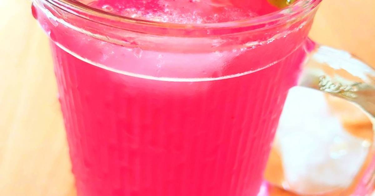 Healthy jamun cooler recipe (black plum juice) Recipe by Nibeditha Biswal Cookpad