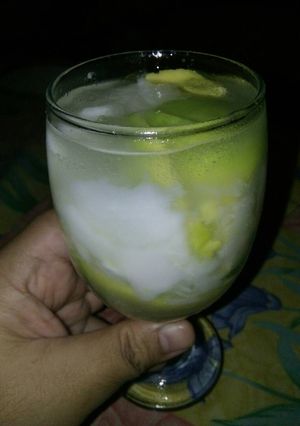 Foto resep Es Alpukat Kelapa Muda