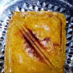 A picture of Toast pan cake.