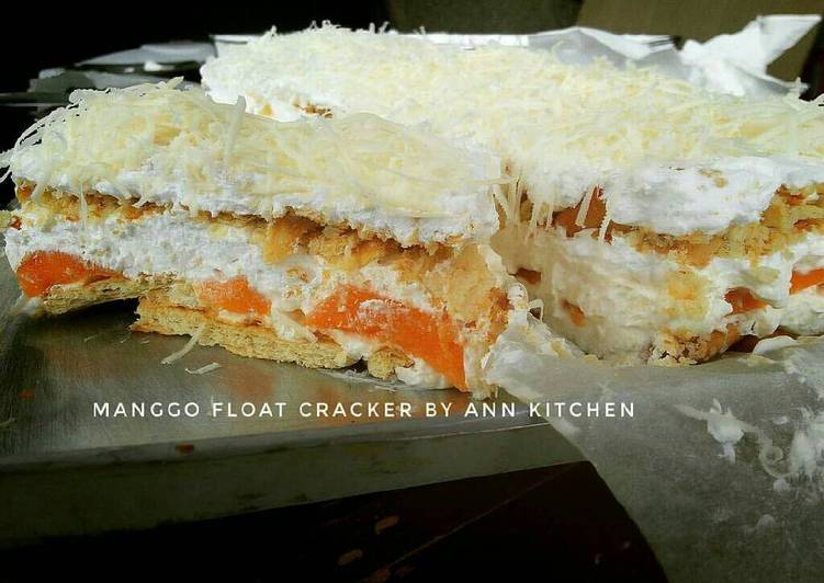 Cara Memasak Manggo float crackers yang Gurih