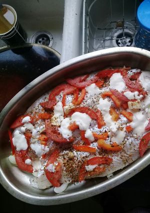 Una foto de Pescado al horno