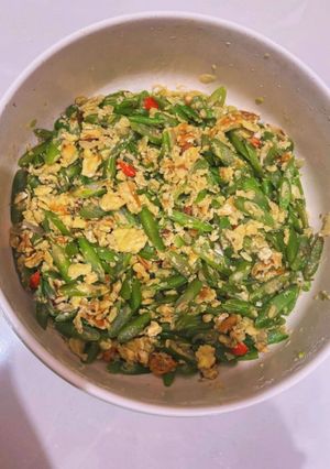 Foto resep Tumis Buncis Telur Simpel