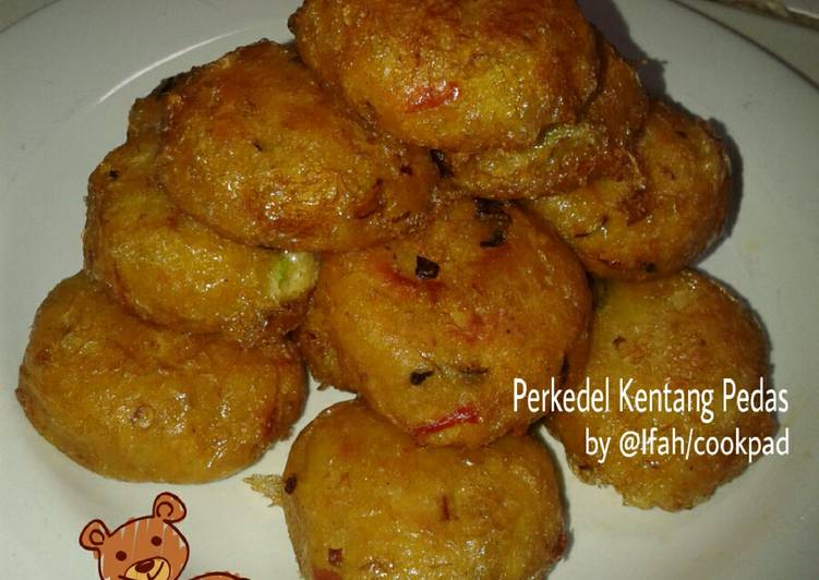 Perkedel Kentang Pedas Ekonomis