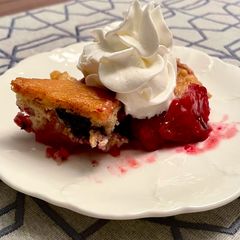 A picture of Summer Fruit Cobbler.