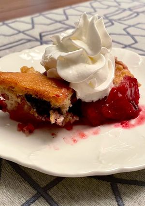 A picture of Summer Fruit Cobbler.