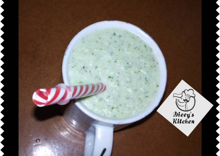Recipe of Speedy Cucumber and Coconut shake