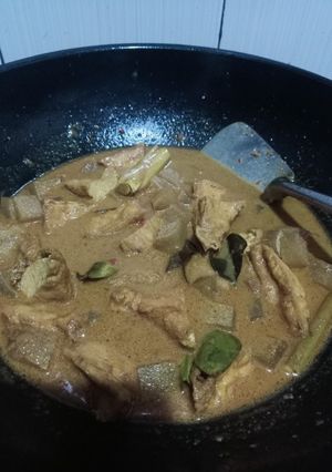 Foto resep Gulai kikil Tahu Simple
