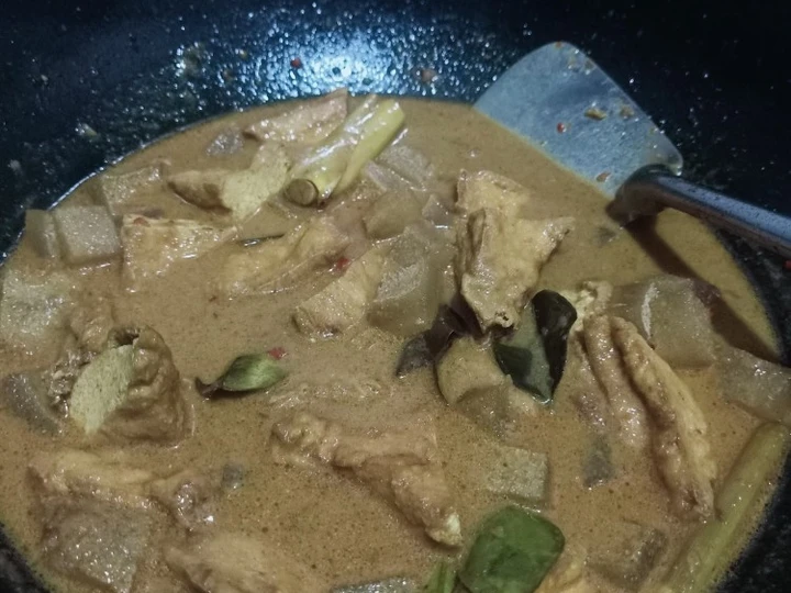 Langkah Gampang Menyiapkan Resep Gulai kikil Tahu Simple yang Lezat Sekali