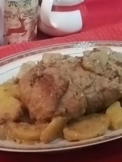 Una foto de Rollo de solomillo con pechuga trufada