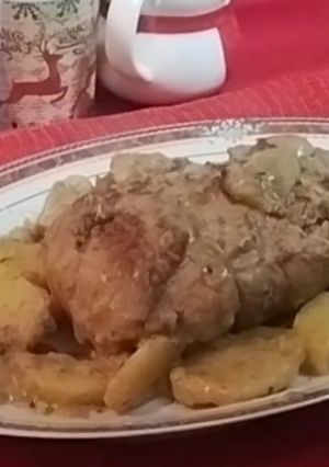 Una foto de Rollo de solomillo con pechuga trufada