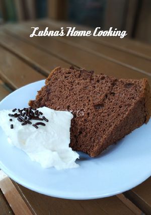 Foto resep Chocolate Chiffon Cake