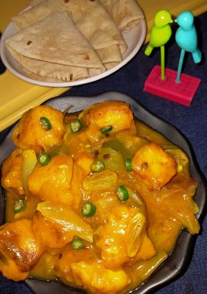 চিলি পনির (chili paneer recipe in Bengali) রেসিপির প্রধান ছবি