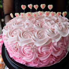 Ombre Cake রেসিপির প্রধান ছবি